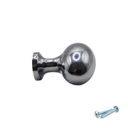M4TEC Knob Handle Polished Chrome Doors or Cupboards VG8 Series 25mm - Hardware > Hardware Accessories > Cabinet Hardware > Cabinet Knobs & Handles Cabinet Knobs & Handles