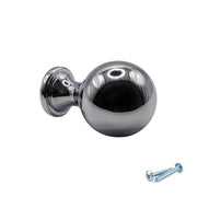M4TEC Knob Handle Polished Chrome Doors or Cupboards VG9 Series - Hardware > Hardware Accessories > Cabinet Hardware > Cabinet Knobs & Handles Cabinet Knobs & Handles