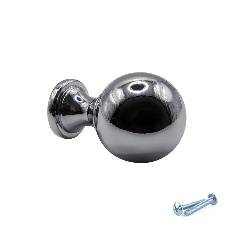 M4TEC Knob Handle Polished Chrome Doors or Cupboards VG9 Series - Hardware > Hardware Accessories > Cabinet Hardware > Cabinet Knobs & Handles Cabinet Knobs & Handles