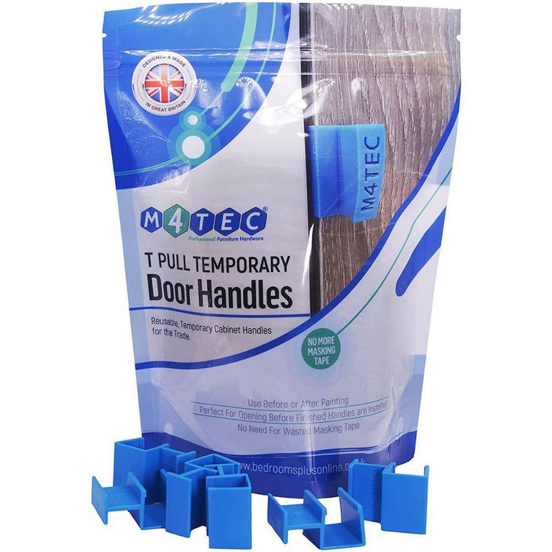 M4TEC T-Pull Temporary Cabinet Door Handles - Hardware > Hardware Accessories > Cabinet Hardware > Cabinet Knobs & Handles Cabinet Knobs & Handles