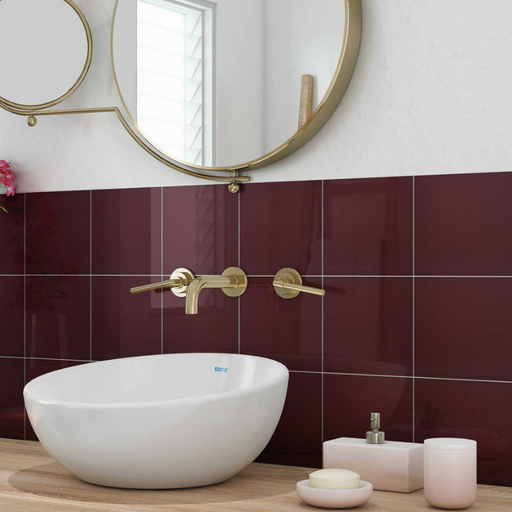 Prismatics Gloss Victorian Maroon - All Sizes - Prismatics Tiles