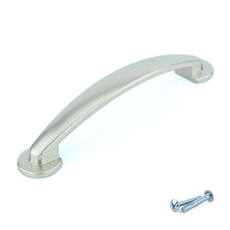 Matt Nickel Cupboard Door Handle M4TEC Cairn L6 - Hardware > Hardware Accessories > Cabinet Hardware > Cabinet Knobs & Handles Cabinet Knobs & Handles