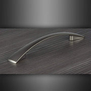 Matt Nickel Cupboard Door Handle M4TEC Elgin D6 - Hardware > Hardware Accessories > Cabinet Hardware > Cabinet Knobs & Handles Cabinet Knobs & Handles