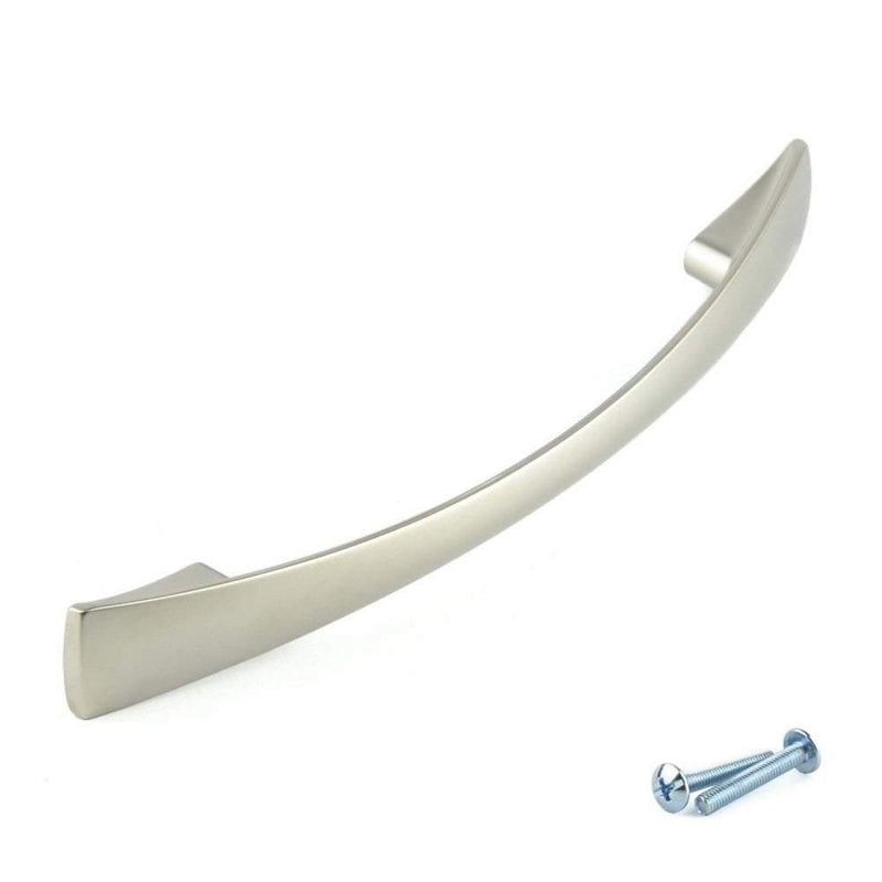 Matt Nickel Cupboard Door Handle M4TEC Elgin D6 - Hardware > Hardware Accessories > Cabinet Hardware > Cabinet Knobs & Handles Cabinet Knobs & Handles