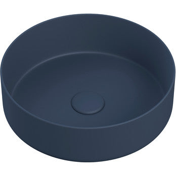 Delia 355mm Ceramic Round Washbowl & Waste -