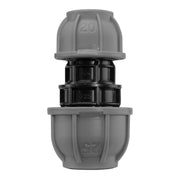 MDPE Straight Joiner Reducing 25mm - 20mm - Hardware > Plumbing Tech Hose & Fittings