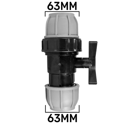 MDPE Valve 63mm - Hardware > Plumbing Tech Hose & Fittings