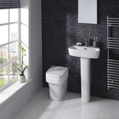 Medici Back to Wall Toilet with Soft Close Seat - Bathrooms