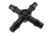 Antelco Micro Cross Connector 4.5mm Barb - Home & Garden > Lawn & Garden > Watering & Irrigation Garden watering
