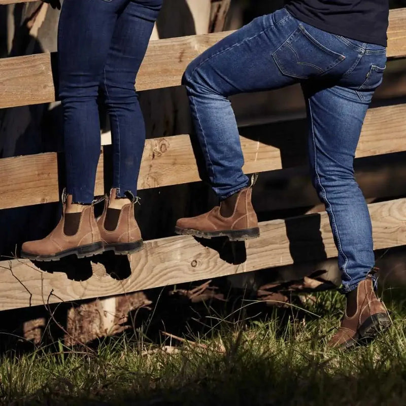 Mongrel K9 Dealer Boot - Vintage Brown - Apparel & Accessories > Shoes > Boots Safety Boots