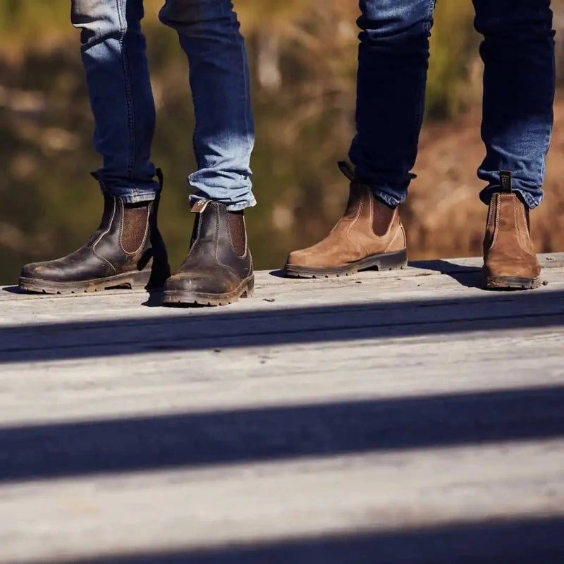 Mongrel K9 Dealer Boot - Vintage Brown - Apparel & Accessories > Shoes > Boots Safety Boots