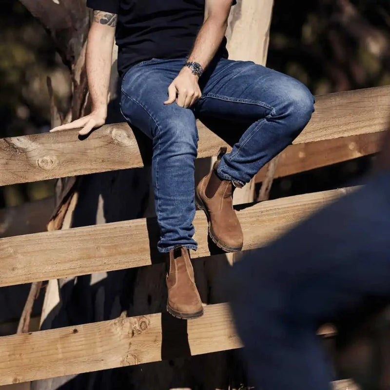 Mongrel K9 Dealer Boot - Vintage Brown - Apparel & Accessories > Shoes > Boots Safety Boots