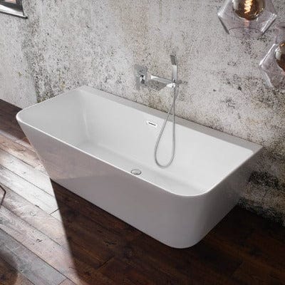Mono Back to Wall Luxury Freestanding Bath - 1700mm x 800mm - Bathrooms