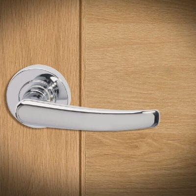Morava Fire Door Handle Pack - 65mm Latch -