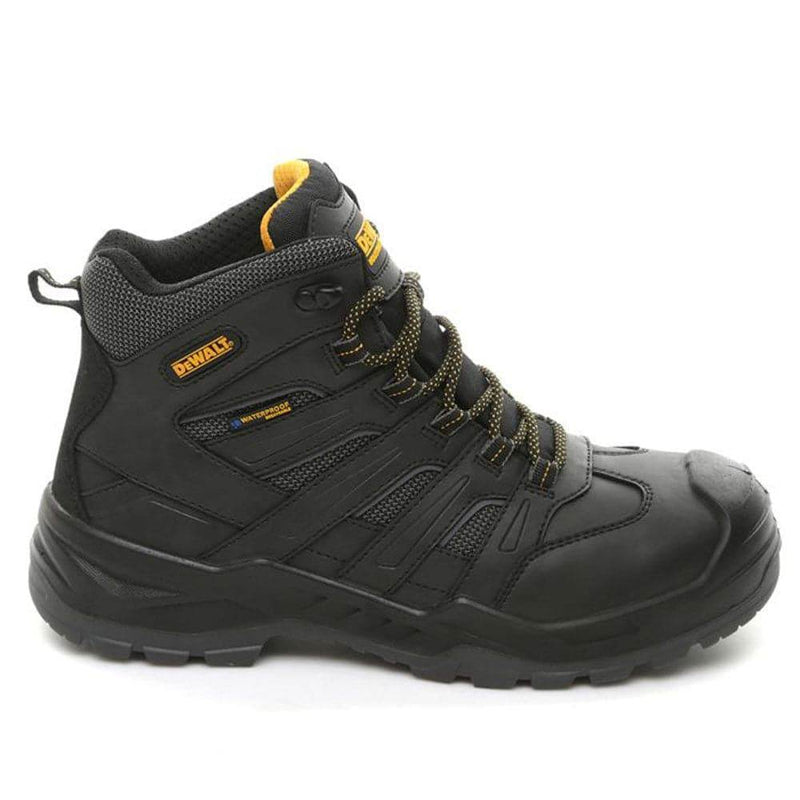 DeWalt Murray Waterproof Breathable Wide Fit Black Safety Work Boot - SAFETY HIKER BOOTS