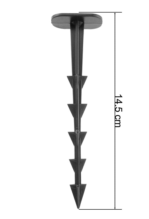 Weed Control Fabric Plastic Fixing Pegs Large 6" - Pack of 20 - Home & Garden > Lawn & Garden > Gardening > Landscape Fabric Accessories > Landscape Fabric Staples & Pins > Landscape Fabric Pins Garden tools & Accesories