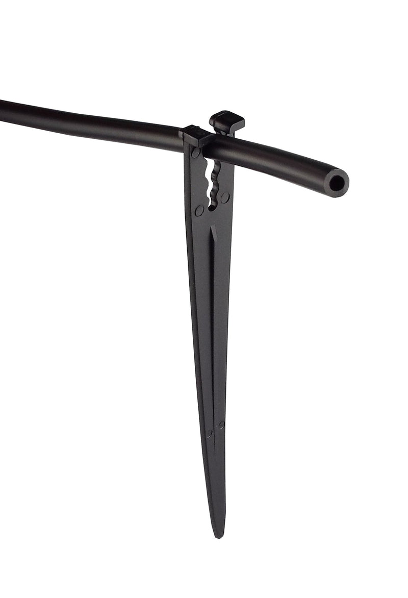 C Clamp Stake for 4mm/7mm Micro Pipe - Pack of 10 - Home & Garden > Lawn & Garden > Watering & Irrigation