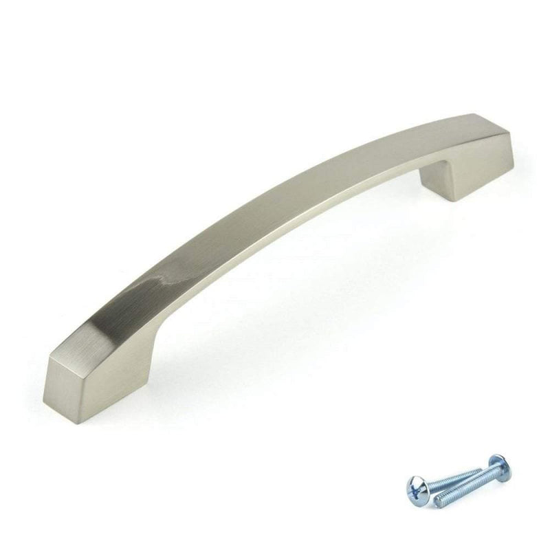 Nickel Cupboard Door Handle M4TEC Dunbeath E5 - Hardware > Hardware Accessories > Cabinet Hardware > Cabinet Knobs & Handles Cabinet Knobs & Handles