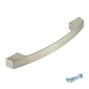 Nickel Cupboard Door Handle M4TEC Dunbeath E5 - Hardware > Hardware Accessories > Cabinet Hardware > Cabinet Knobs & Handles Cabinet Knobs & Handles