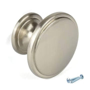 Nickel Cupboard Knob Handle M4TEC Gillock F9 - Hardware > Hardware Accessories > Cabinet Hardware > Cabinet Knobs & Handles Cabinet Knobs & Handles