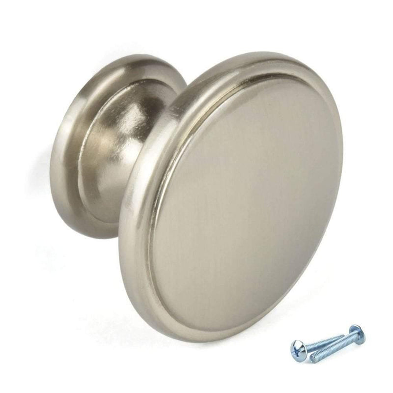 Nickel Cupboard Knob Handle M4TEC Gillock F9 - Hardware > Hardware Accessories > Cabinet Hardware > Cabinet Knobs & Handles Cabinet Knobs & Handles