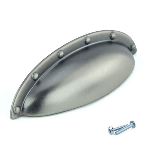 Nickel Drawer Cup Pull Handle M4TEC Talisker U7 - Hardware > Hardware Accessories > Cabinet Hardware > Cabinet Knobs & Handles Cabinet Knobs & Handles