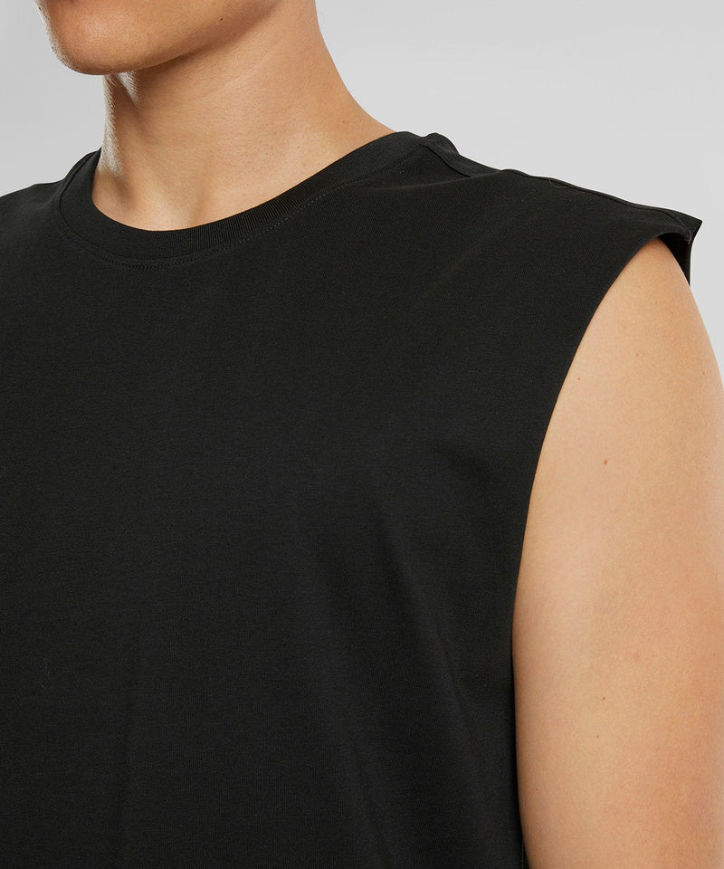 Organic Sleeveless T-shirt: Mens