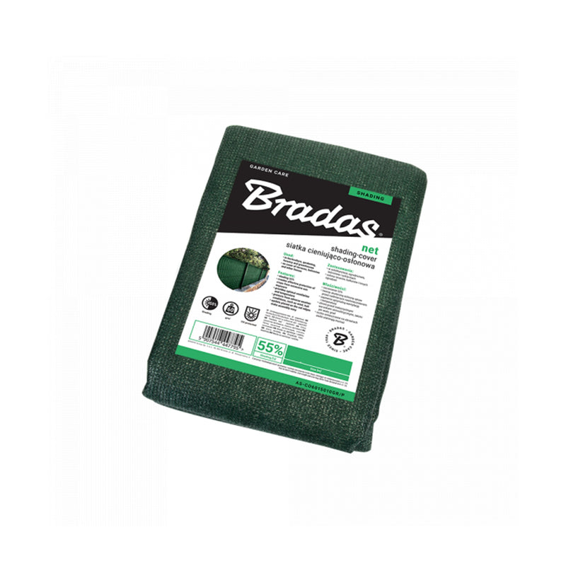 Garden Shade Net 55% 60g Green 2m x 10m - Home & Garden > Lawn & Garden > Gardening > Landscape Fabric Garden tools & Accesories