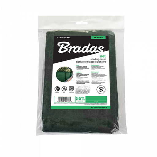 Garden Shade Net 55% 60g Green 1.2m x 10m - Home & Garden > Lawn & Garden > Gardening > Landscape Fabric Garden tools & Accesories