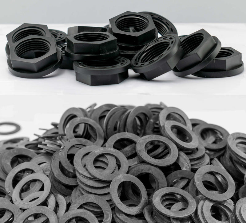 3/4" BSPF Back Nut With Washer - Home & Garden > Lawn & Garden Tech Hose & Fittings