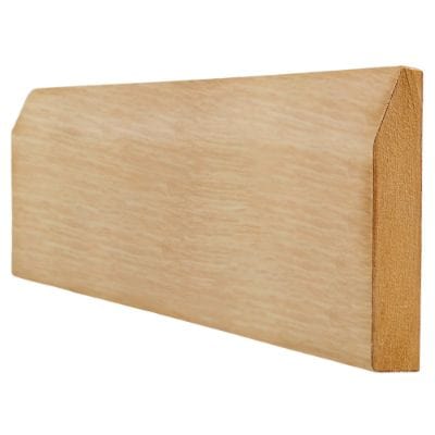 Oak Veneered Chamfered Architrave - 2200m x 70mm -