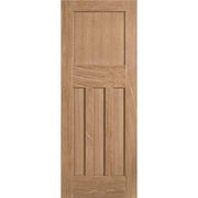 Oak DX 30's Style Un-Finished Internal Fire Door FD30 - 2040mm x 826mm -