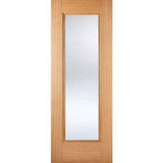 Oak Eindhoven Pre-Finished Glazed Internal Door - 1981mm x 762mm -