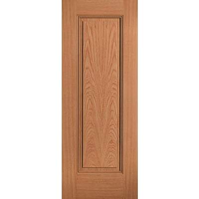 Oak Eindhoven 1 Panel Pre-Finished Internal Fire Door FD30 - All Sizes - Doors