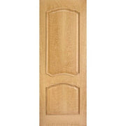 Louis Oak Unfinished 2 Panel Raised Mouldings Internal Door - 1981mm x 610mm -