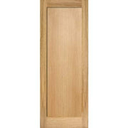 Oak Pattern 10 - 1 Panel Un-Finished Internal Door - 1981mm x 686mm -