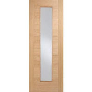 Oak Vancouver Long Light Pre-Finished Internal Fire Door FD30 - All Sizes - Doors