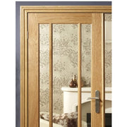 Oak Pair Maker in Contemporary Style for Metric Sized Doors - 2056 x 59 x 36mm -