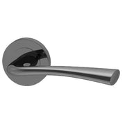 Oder BNP Lever / Round Rose T/R Bathroom Handle Pack -