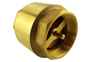 Brass Spring Check Valve 1" BSPF - Home & Garden > Lawn & Garden Tech Hose & Fittings
