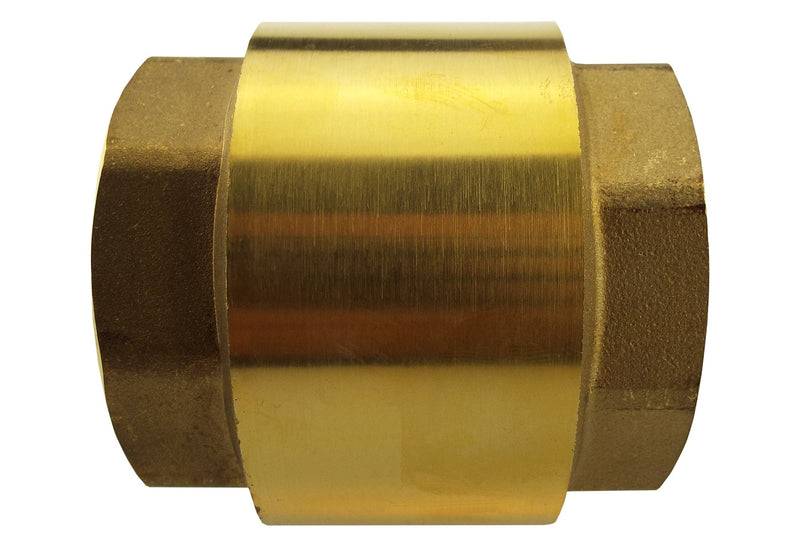 Brass Spring Check Valve 1.5" BSPF - Home & Garden > Lawn & Garden Tech Hose & Fittings