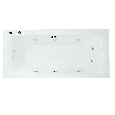 Oporto 10 Jet Whirlpool Bath - Bathrooms