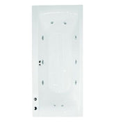 Oporto 10 Jet Whirlpool Bath - Bathrooms