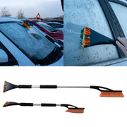 Telescopic Snow Brush + Ice Scraper Orange - Vehicles & Parts > Vehicle Parts & Accessories CAR