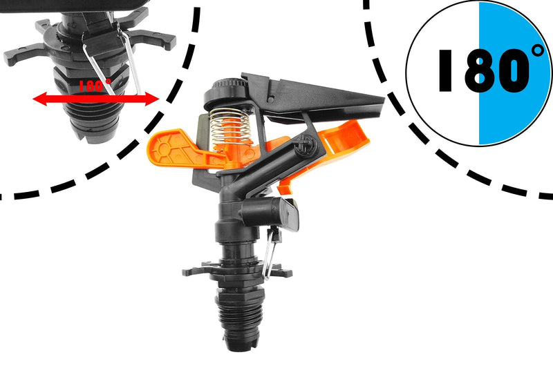 Pulsating Sprinkler on Spike - Adjustable Eco Line - Home & Garden > Lawn & Garden > Watering & Irrigation > Sprinklers & Sprinkler Heads > Sprinklers Garden watering