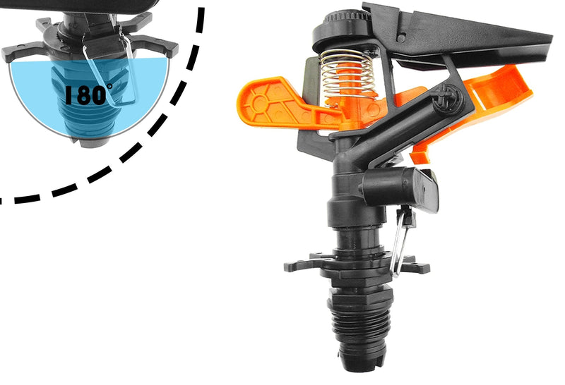 Pulsating Sprinkler on Spike - Adjustable Eco Line - Home & Garden > Lawn & Garden > Watering & Irrigation > Sprinklers & Sprinkler Heads > Sprinklers Garden watering