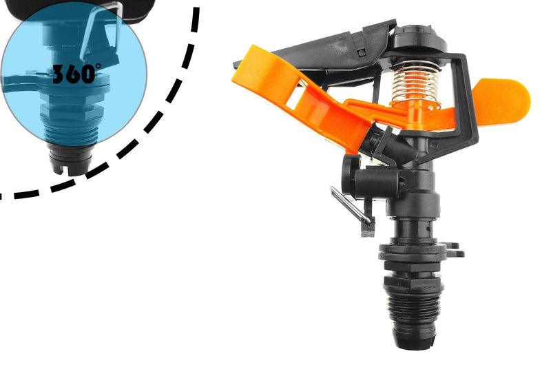 Pulsating Sprinkler on Spike - Adjustable Eco Line - Home & Garden > Lawn & Garden > Watering & Irrigation > Sprinklers & Sprinkler Heads > Sprinklers Garden watering