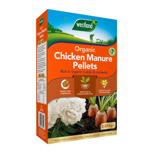 Organic Chicken Manure Pellets - 2.8kg -