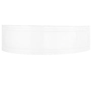 Orlah Acrylic Offset Corner Bath Front And End Panel - Bathrooms