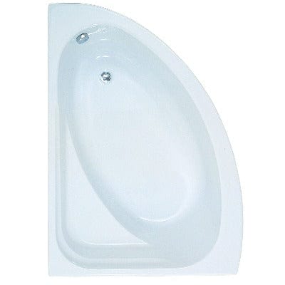 Orlah Offset Corner Bath - 1500 x 1040mm - Bathrooms